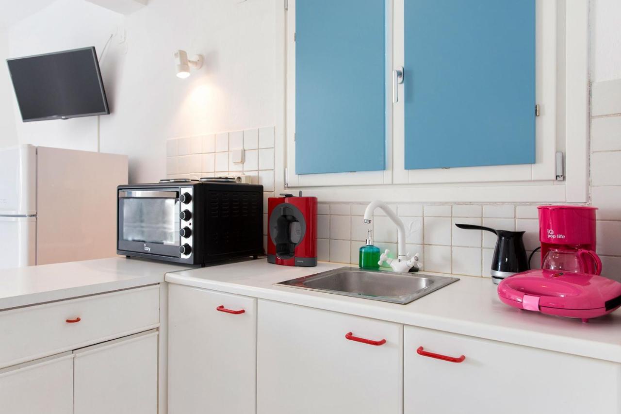 Fivos Apartments อลิกิ ภายนอก รูปภาพ